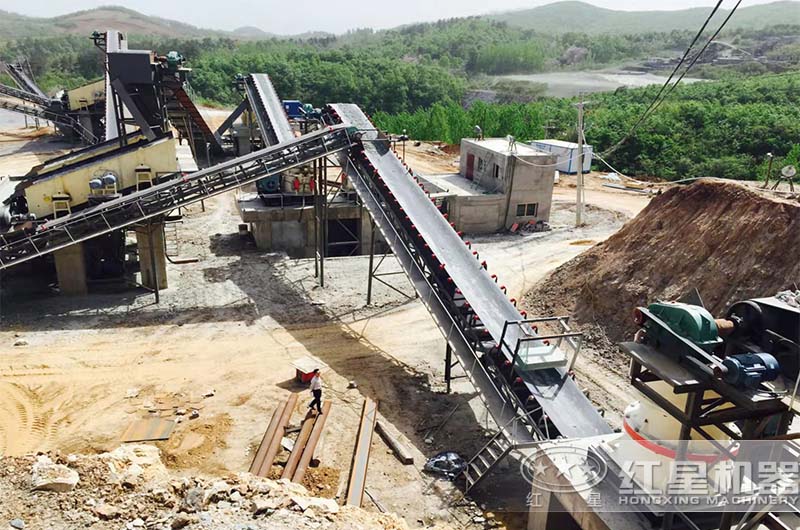 玄武岩破碎生产线 玄武岩破碎生产线